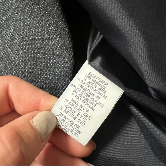 Theory Tweed Zaylin Fern Suit Jacket Blazer - Picture 13 of 15